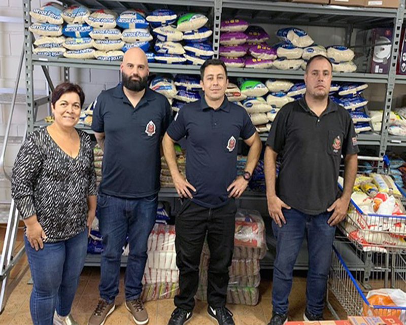 Ação da Cipa do CDP de São Bernardo do Campo arrecada 150 quilos de alimentos